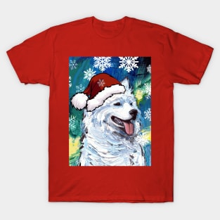 Samoyed Santa T-Shirt